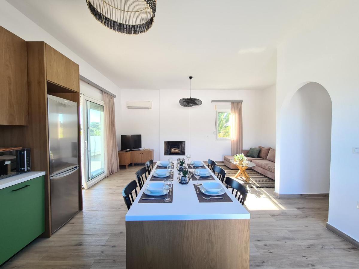 Villa Stamos With Seaview And Private Pool - Partner Of Prasonisi Villas Plimmiri Eksteriør billede